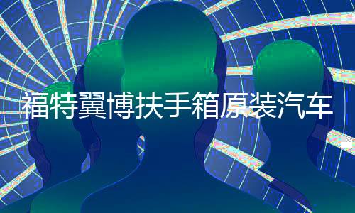 福特翼博扶手箱原裝汽車中央改裝配件裝飾專用手扶箱一體2018款13