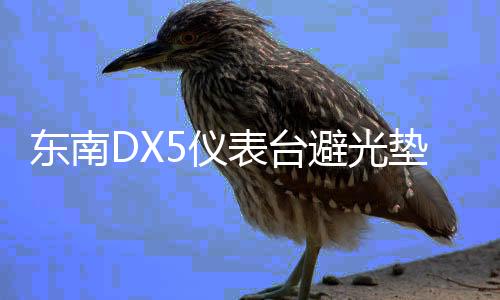 東南DX5儀表臺避光墊汽車內(nèi)飾裝飾用品配件中控臺改裝防滑防曬墊